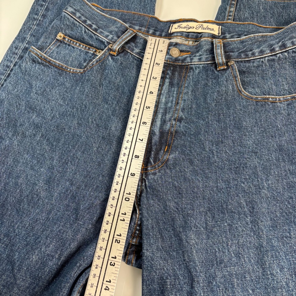 Tommy Bahama Indigo Palms Mens 34x32( ACT 33x30.5)Blue Relaxed Fit Jeans Denim - Picture 2 of 9